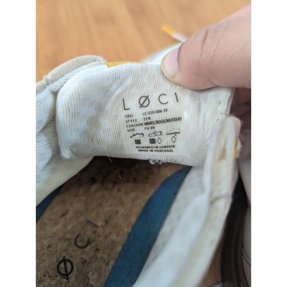 LØCI Hero Ocean Mid-Top Sneaker EU 39 US 7 Mens 8.5 Women's Unisex Vegan (O01) - Picture 3 of 7